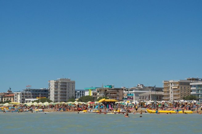 bibione italija morje plaza