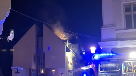 požar ljubljana ponoči zagorelo