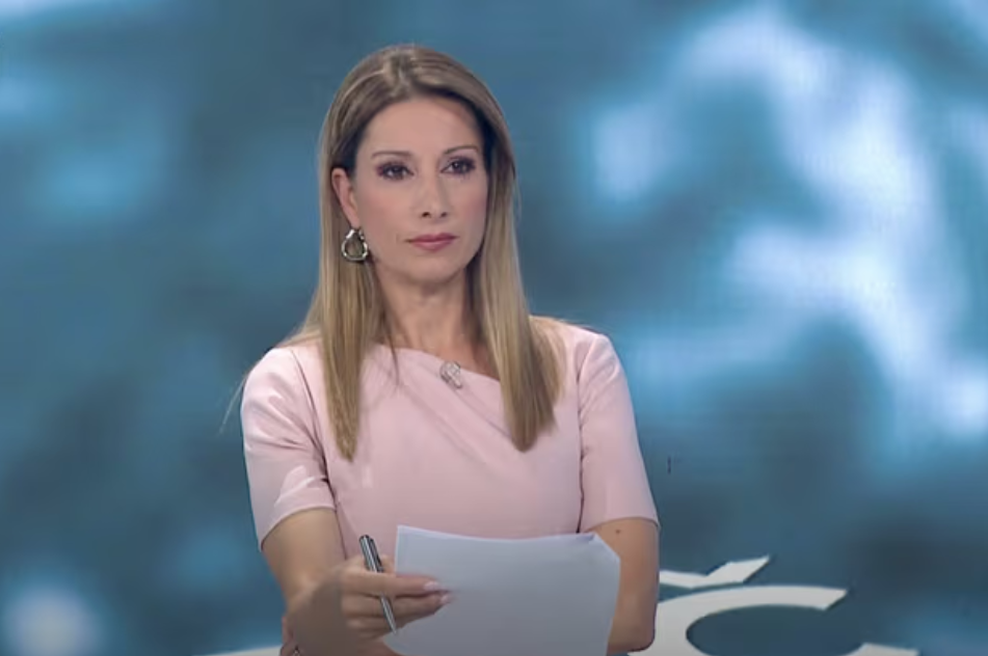 Napad na medije v stilu Trumpa? Odvetnik Roberta Goloba nagnal novinarko Tarče in ji preprečil, da bi mu postavila vprašanja (foto: posnetek zaslona / RTVS Tarča)