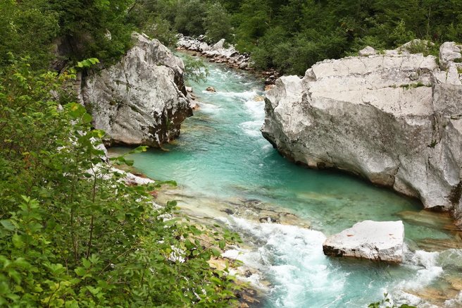 reka, soča