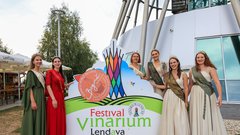 45. Lendavska trgatev dogodek vinska kraljica Lucija Šetar