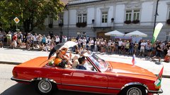 45. Lendavska trgatev dogodek vinska kraljica Lucija Šetar