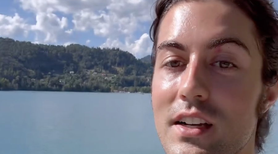 Znani vplivnež na obisku pri nas: "Slovenija je evropska Kanada!" (foto: TikTok/jonnyarnott)