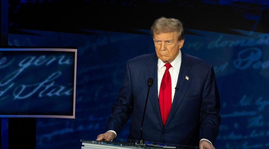 Donald Trump po soočenju izrazil razočaranje: "Debata je bila prirejena" (foto: Profimedia)