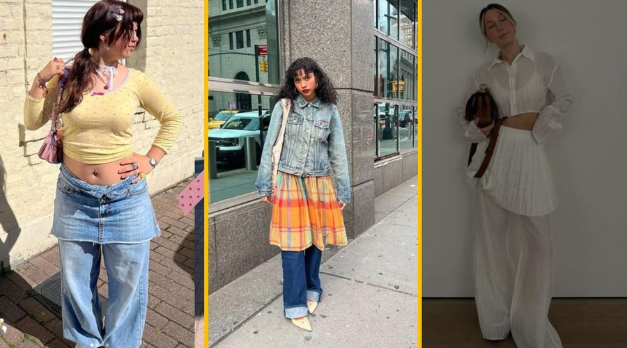 Trend "krilo čez hlače" se vrača: razkrivamo, kako ga nositi, da boste izpadli "kul" (FOTO) (foto: Instagram/minamiobinata/thatcurlytop/charlotteillidge)