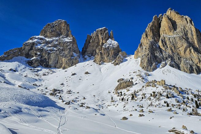 gorovje sneg dolomiti