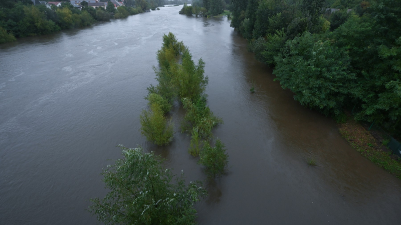 češka padavine vreme poplave elektrika