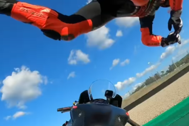 Luca Salvadori motociklizem smrt nesreča