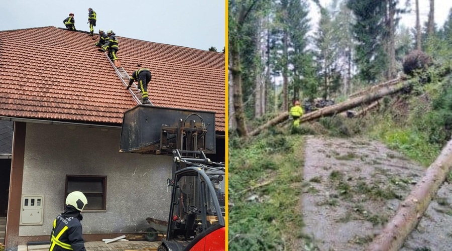 V Topolšici sirena za nevarnost, odkritih je več hiš (FOTO in VIDEO) (foto: Facebook/Pgd Topolšica/Krajevna skupnost Topolšica)