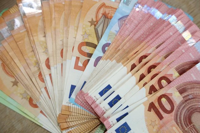 euro denar evropa