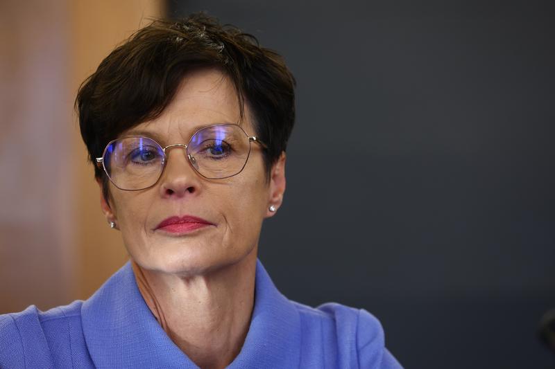 V Kijev je danes prispela tudi nova evropska komisarka za širitev Marta Kos.