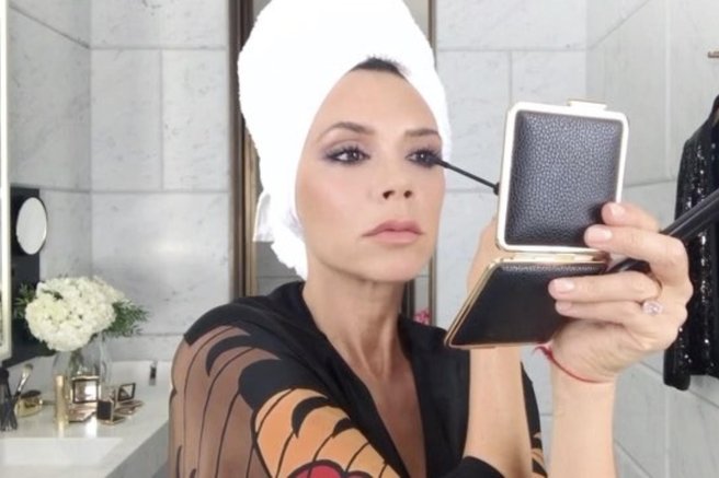 Victoria Beckham maskara ličenje ženska ženske lepota moda