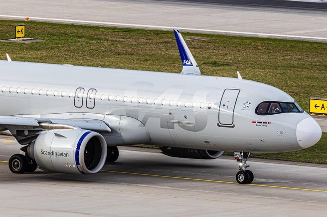 letalo Scandinavian Airlines SAS