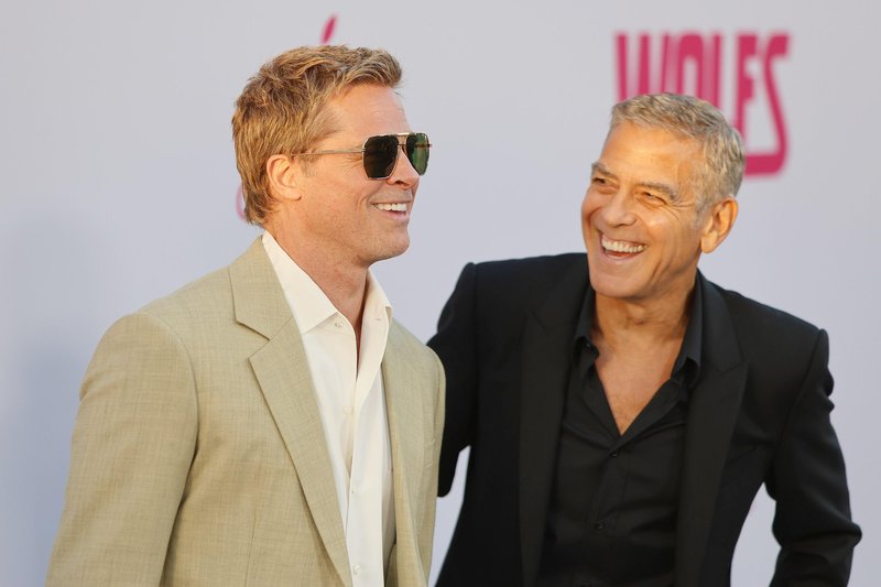 Brada Pitta naj bi k selitvi v Evropo spodbujal tudi njegov prijatelj George Clooney.