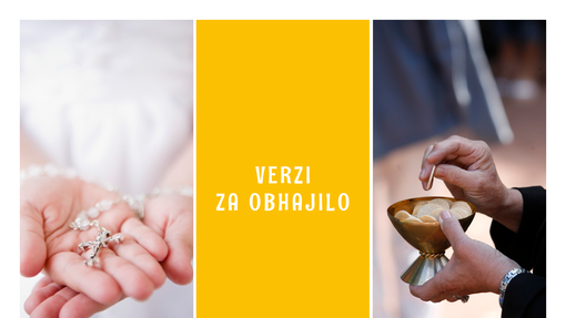 Verzi za obhajilo