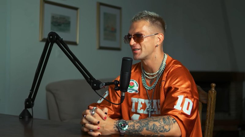 Igor je bil gost pri Davidu Milosavljeviću.