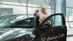 Andreja Leški, judoistka, ključ, avto