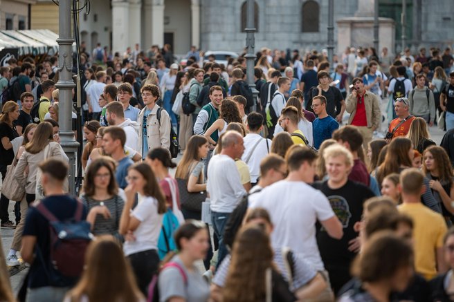 študentje, kongresni trg