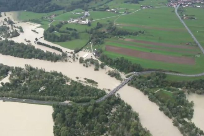 Soča poplave