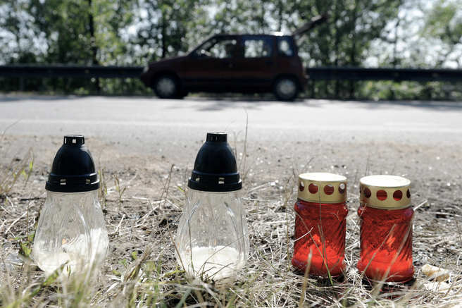 cesta, sveča