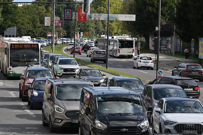 ljubljana promet ceste