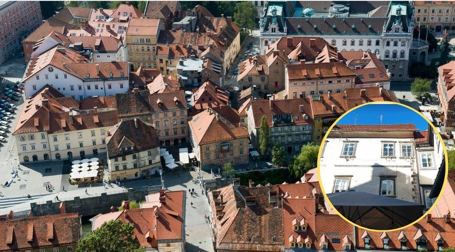 Poznate najstarejšo ljubljansko hišo? V njej še vedno biva duh slavnega Slovenca (foto: Profimedia/M.P./fotomontaža)