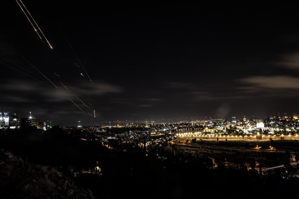 Iran je sprožil rakete proti Izraelu (foto: Profimedia)