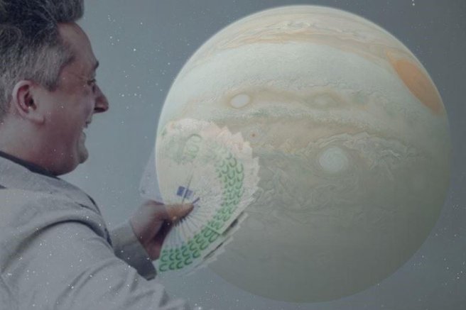 retrogradni Jupiter denar finance