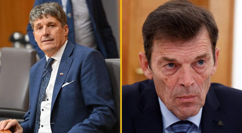 Borut Sajovic in Vinko Logaj