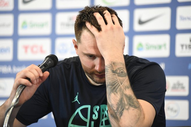 luka doncic, kosarka, poskodba