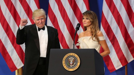 Donald trump, melania trump