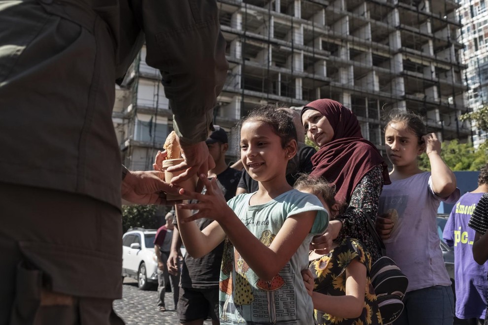 Libanon vojna humanitarnost hrana