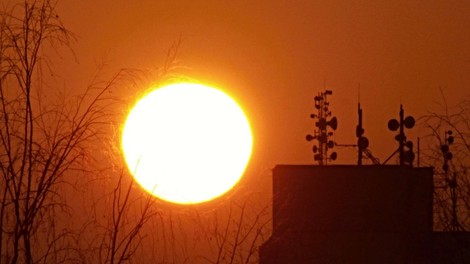 sonce, vreme, pojav