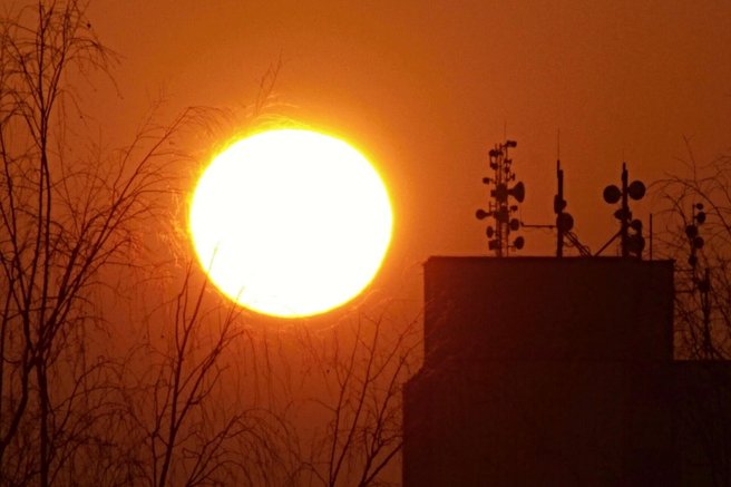 sonce, vreme, pojav