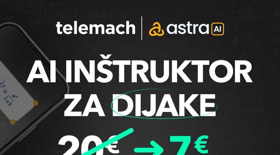 Telemach se približuje mladim in svoj portfelj krepi s platformo Astra AI (foto: promocijska fotografija)