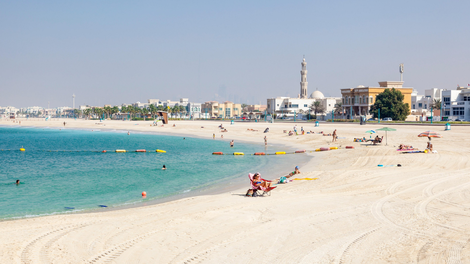 Dubaj, plaža