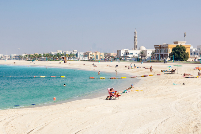 Dubaj, plaža