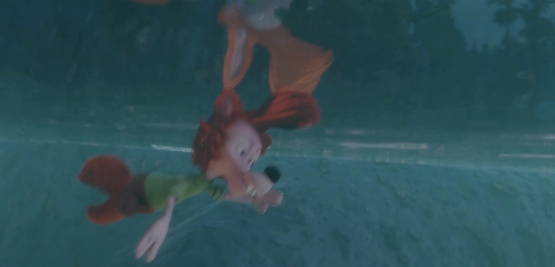Prizor iz animiranega filma Skok v prihodnost.