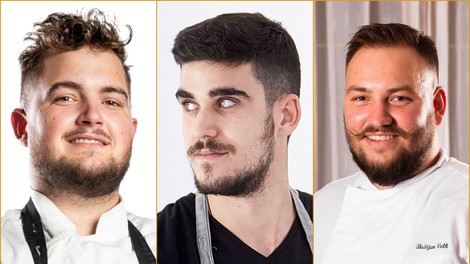 Boštjan Volk Matija Cotič Pablo Donatio Falcon S.Pellegrino Young Chef Academy