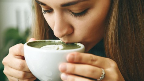 matcha čaj