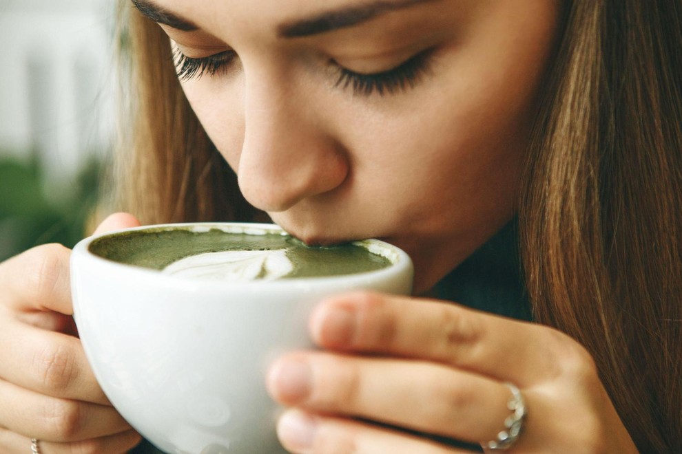 matcha čaj