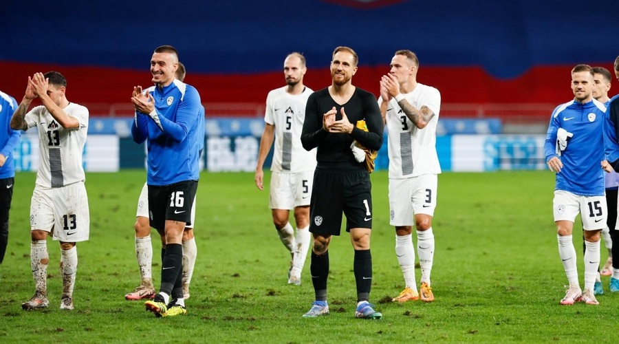Slovenski nogometaši proti Kazahstanu: "Naš edini cilj je zmaga" (foto: STA)