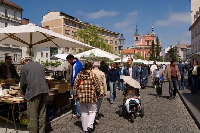 Ljubljana turisti