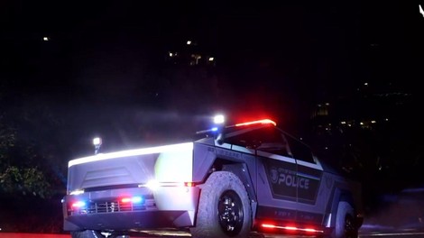 policija, Tesla Cybertruck