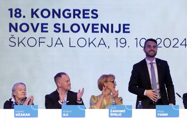Matej Tonin kongres NSi Skofja Loka
