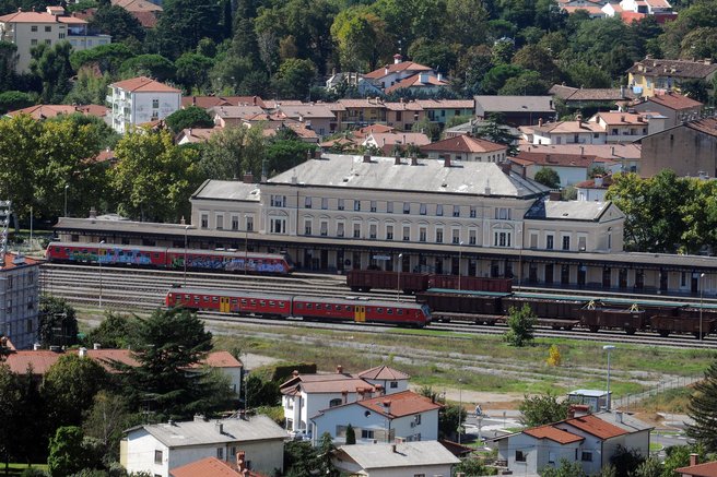 Nova Gorica zelezniska postaja