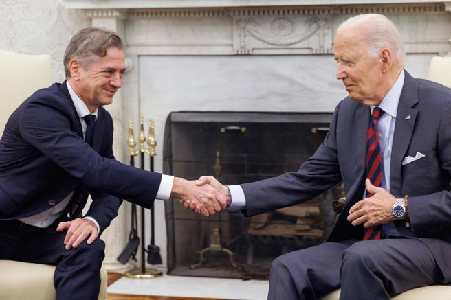 Robert Golob, Joe Biden