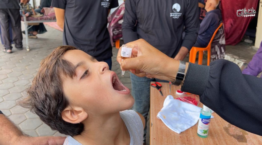 Katastrofalne razmere: brez cepljenja proti otroški paralizi v Gazi grozi širitev virusa v sosednje države (foto: Twitter)