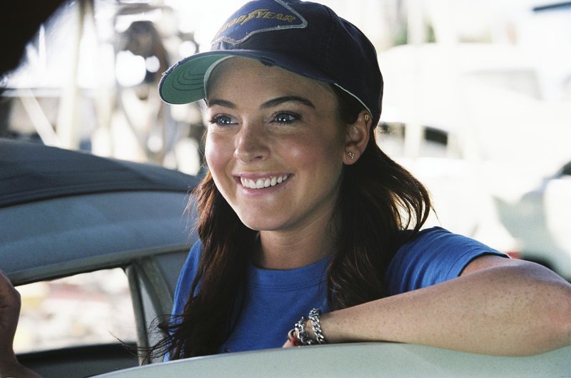 Lindsay Lohan sreča nasmeh veselje