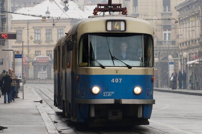 živali Zagreb pes tramvaj nesreča